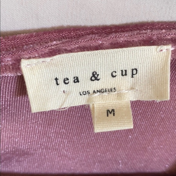 Pink Crushed Velvet Long Sleeve Dress - Picture 3 of 3